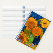 Van Gogh Sunflower Notitieboek (Binnen)