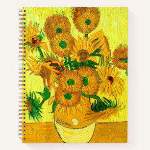 Van Gogh Sunflower Notitieboek