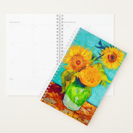 Van Gogh Sunflower Planner (Display)