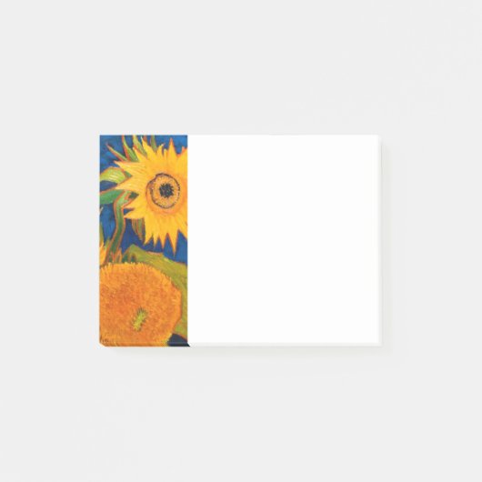 Van Gogh Sunflower Post-it® Notes (Voorkant)