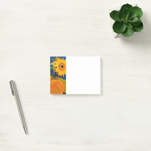Van Gogh Sunflower Post-it® Notes (Kantoor)
