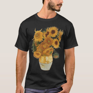 Van Gogh sunflowers friends T-shirt
