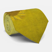 VAN GOGH SUNFLOWERS STROPDAS (Opgerold)