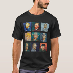 Van Gogh T-Shirt Van Gogh Self-Portrait T-shirt