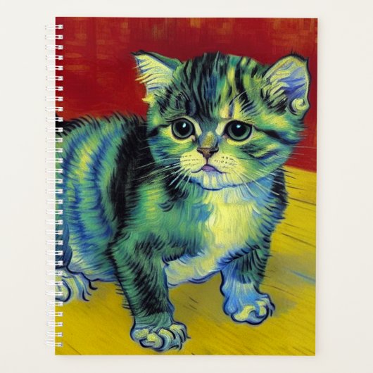 Van Gogh Tabby Cat (Devant)