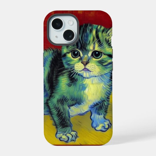 Van Gogh Tabby Cat (Verso)