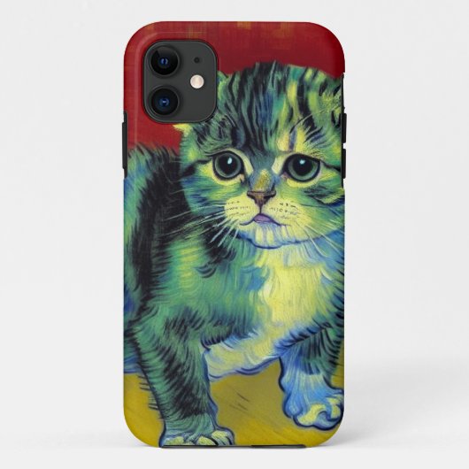 Van Gogh Tabby Cat Case-Mate iPhone Case (Achterkant)
