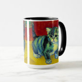 Van Gogh Tabby Cat Mok (Voorkant rechts)