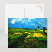 Van Gogh - Tarwevelden bij Auvers Briefkaart (Voorkant / Achterkant)