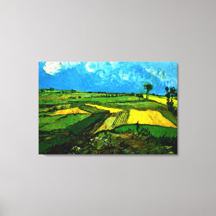 Van Gogh - Tarwevelden bij Auvers Canvas Print
