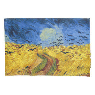 Van Gogh Tarwevelden impressionistisch Schilderij Kussensloop