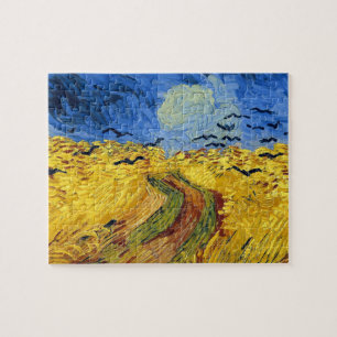 Van Gogh Tarwevelden impressionistisch schilderij Legpuzzel