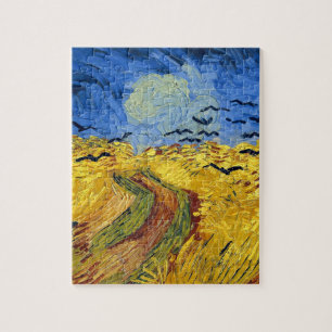 Van Gogh Tarwevelden impressionistische Schilderij Legpuzzel