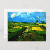van gogh - Tarwevelden te Auvers Briefkaart (Voorkant / Achterkant)