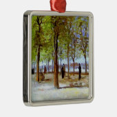 Van Gogh: Terras in de Jardin du Luxembourg Metalen Ornament (Rechts)
