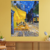 Van Gogh - The Cafe Terrace Canvas Afdruk (Insitu (Woonkamer))