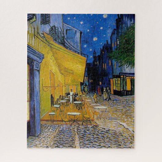 Van Gogh - The Cafe Terrace Legpuzzel (Verticaal)