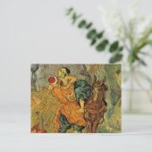 Van Gogh The Good Samaritan, impressionisme Briefkaart (Staand voorkant)