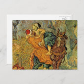 Van Gogh The Good Samaritan, impressionisme Briefkaart (Voorkant / Achterkant)
