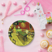 Van Gogh - The Night Cafe, Papieren Bordje (Feest)