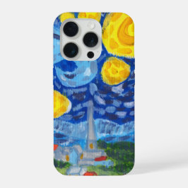 Van Gogh, The Starry Night Hoesje iPhone 15 Pro Hoesje