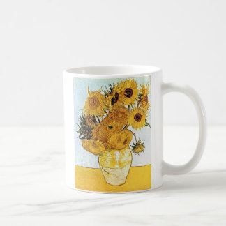Van Gogh The Vase met 12 zonnebloemen Koffiemok