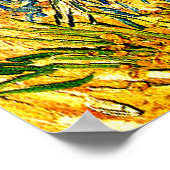 Van Gogh - Thistles, 1888  schilderij Poster (Hoek)