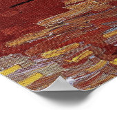 Van Gogh Three Sunflowers Original Art Masterpiec  Poster (Hoek)