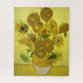 Van Gogh Tournesol Peinture Puzzle (Vertical)