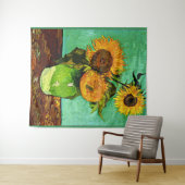 Van Gogh - Tournesols (3) Tapisserie (En situation (horizontale))
