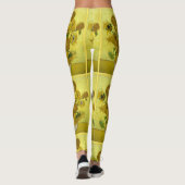 Van Gogh Tournesols Leggings (Dos)