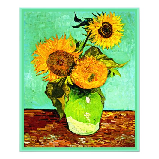 Van Gogh - Tournesols, Trois, Photo (Devant)