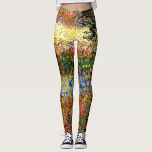 Van Gogh - Tuin in Arles Leggings