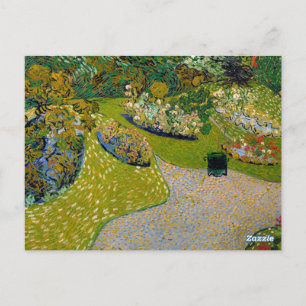Van Gogh  tuin in Auvers Briefkaart