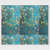 Van Gogh Turquoise Blossom Tree Cadeaupapier (Vlak)
