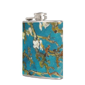 Van Gogh Turquoise Blossoming Tree Heupfles (Links)