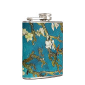 Van Gogh Turquoise Blossoming Tree Heupfles (Rechts)