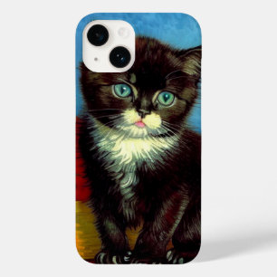 Van Gogh Tuxedo Cat Case-Mate iPhone 14 Hoesje