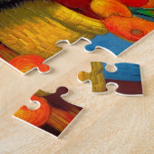 Van Gogh Tuxedo Cat Legpuzzel (Zijkant)