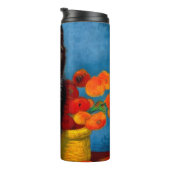 Van Gogh Tuxedo Cat Thermosbeker (Geroteerd rechts)