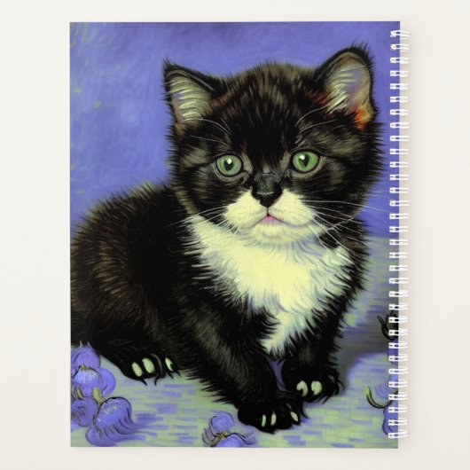 Van Gogh Tuxedo Kitten (Dos)
