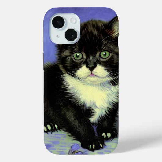 Van Gogh Tuxedo Kitten Case-Mate iPhone Case (Achterkant)