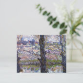 Van Gogh Uitzicht Arles Bloeiende tuin Briefkaart (Staand voorkant)