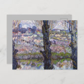 Van Gogh Uitzicht Arles Bloeiende tuin Briefkaart (Voorkant / Achterkant)
