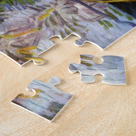 Van Gogh Uitzicht Arles Bloeiende tuin Legpuzzel (Zijkant)