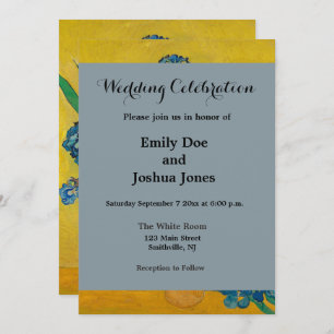 Van Gogh Vaas met Irissen Klassiek Impressionisme Kaart