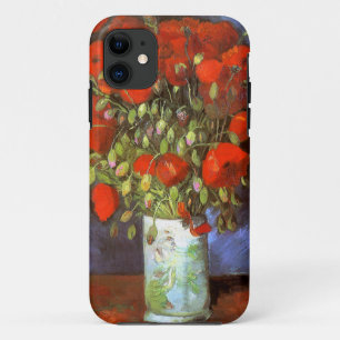 Van Gogh: Vaas met rode papavers iPhone 11 Hoesje