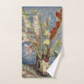 Van Gogh Vase avec Gladioli et chinois Asters Bat (Serviette à main)
