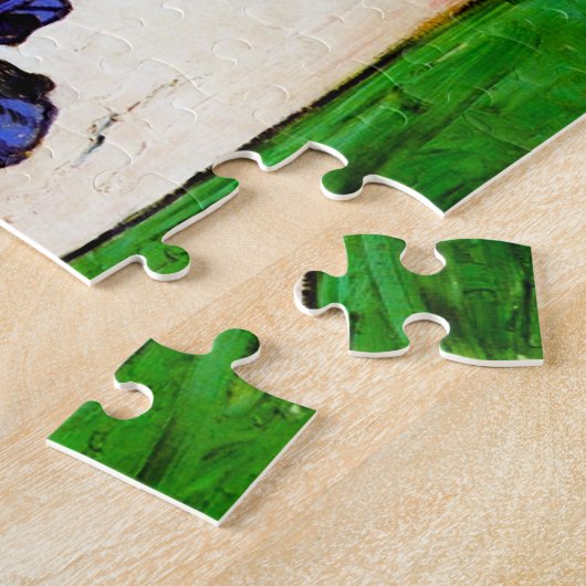 Van Gogh Vase du puzzle d'Irises (Côté)