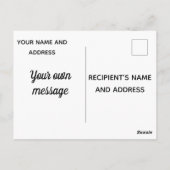 Van Gogh. Vase met Gladioli en China Asters. Briefkaart (Achterkant)